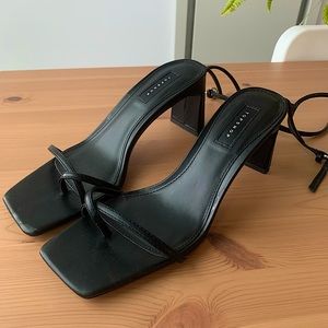 Black Topshop Heals Size 7.5